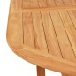 7-tlg. Garten-Essgruppe mit Kissen Massivholz Teak Grau 7-tlg. Garten-Essgruppe mit Kissen Massivholz Teak Grau