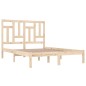 vidaXL Massivholzbett 135x190 cm vidaXL Massivholzbett 135x190 cm