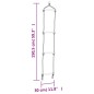vidaXL Schaukelsitz mit Seilleiter Blau 37x15 cm PE vidaXL Schaukelsitz mit Seilleiter Blau 37x15 cm PE