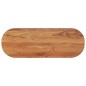 vidaXL Tischplatte 110x40x3,8 cm Oval Massivholz Akazie vidaXL Tischplatte 110x40x3,8 cm Oval Massivholz Akazie
