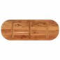 vidaXL Tischplatte 110x40x3,8 cm Oval Massivholz Akazie vidaXL Tischplatte 110x40x3,8 cm Oval Massivholz Akazie