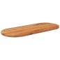 vidaXL Tischplatte 120x50x2,5 cm Oval Massivholz Akazie vidaXL Tischplatte 120x50x2,5 cm Oval Massivholz Akazie