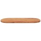 vidaXL Tischplatte 120x50x2,5 cm Oval Massivholz Akazie vidaXL Tischplatte 120x50x2,5 cm Oval Massivholz Akazie