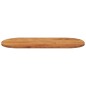 vidaXL Tischplatte 110x50x3,8 cm Oval Massivholz Akazie vidaXL Tischplatte 110x50x3,8 cm Oval Massivholz Akazie