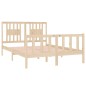 vidaXL Massivholzbett 135x190 cm vidaXL Massivholzbett 135x190 cm