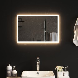 vidaXL LED-Badspiegel 60x40 cm