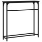 vidaXL Konsolentisch Schwarz 75x19,5x75 cm Holzwerkstoff vidaXL Konsolentisch Schwarz 75x19,5x75 cm Holzwerkstoff