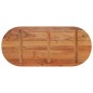 vidaXL Tischplatte 90x40x3,8 cm Oval Massivholz Akazie vidaXL Tischplatte 90x40x3,8 cm Oval Massivholz Akazie