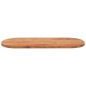 vidaXL Tischplatte 140x60x2,5 cm Oval Massivholz Akazie vidaXL Tischplatte 140x60x2,5 cm Oval Massivholz Akazie