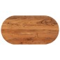 vidaXL Tischplatte 80x40x3,8 cm Oval Massivholz Akazie vidaXL Tischplatte 80x40x3,8 cm Oval Massivholz Akazie