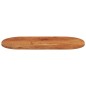 vidaXL Tischplatte 80x40x3,8 cm Oval Massivholz Akazie vidaXL Tischplatte 80x40x3,8 cm Oval Massivholz Akazie