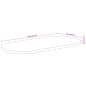vidaXL Tischplatte 80x40x3,8 cm Oval Massivholz Akazie vidaXL Tischplatte 80x40x3,8 cm Oval Massivholz Akazie