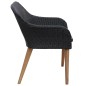 9-tlg. Garten-Essgruppe Poly Rattan Schwarz 9-tlg. Garten-Essgruppe Poly Rattan Schwarz