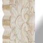 vidaXL Spiegel Weiß 50x50 cm Mango Massivholz vidaXL Spiegel Weiß 50x50 cm Mango Massivholz