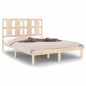 vidaXL Massivholzbett 135x190 cm vidaXL Massivholzbett 135x190 cm