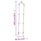 vidaXL Schaukelsitz mit Seilleiter Blau 37x15 cm PE vidaXL Schaukelsitz mit Seilleiter Blau 37x15 cm PE