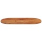 vidaXL Tischplatte 80x40x2,5 cm Oval Massivholz Akazie vidaXL Tischplatte 80x40x2,5 cm Oval Massivholz Akazie