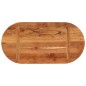 vidaXL Tischplatte 80x40x2,5 cm Oval Massivholz Akazie vidaXL Tischplatte 80x40x2,5 cm Oval Massivholz Akazie