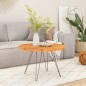vidaXL Tischplatte Ø80x2,5 cm Rund Massivholz Akazie vidaXL Tischplatte Ø80x2,5 cm Rund Massivholz Akazie