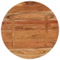 vidaXL Tischplatte Ø80x2,5 cm Rund Massivholz Akazie vidaXL Tischplatte Ø80x2,5 cm Rund Massivholz Akazie