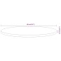 vidaXL Tischplatte Ø80x2,5 cm Rund Massivholz Akazie vidaXL Tischplatte Ø80x2,5 cm Rund Massivholz Akazie