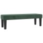 vidaXL Boxspringbett mit Matratze Dunkelgrün 180x200 cm Samt vidaXL Boxspringbett mit Matratze Dunkelgrün 180x200 cm Samt