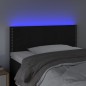 vidaXL LED Kopfteil Schwarz 100x5x78/88 cm Samt vidaXL LED Kopfteil Schwarz 100x5x78/88 cm Samt