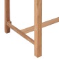 vidaXL Outdoor-Bartisch 110x60x105 Massivholz Teak vidaXL Outdoor-Bartisch 110x60x105 Massivholz Teak