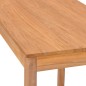 vidaXL Outdoor-Bartisch 110x60x105 Massivholz Teak vidaXL Outdoor-Bartisch 110x60x105 Massivholz Teak