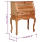 vidaXL Sekretär 78×42×103 cm Massivholz Mahagoni vidaXL Sekretär 78×42×103 cm Massivholz Mahagoni