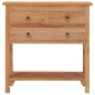vidaXL Sideboard 78x35x80 cm Massivholz Teak vidaXL Sideboard 78x35x80 cm Massivholz Teak