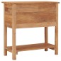 vidaXL Sideboard 78x35x80 cm Massivholz Teak vidaXL Sideboard 78x35x80 cm Massivholz Teak