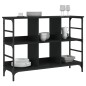 vidaXL Sideboard Schwarz 102x32x73,5 cm Holzwerkstoff vidaXL Sideboard Schwarz 102x32x73,5 cm Holzwerkstoff