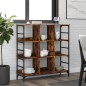vidaXL Sideboard Räuchereiche 102x32x103,5 cm Holzwerkstoff vidaXL Sideboard Räuchereiche 102x32x103,5 cm Holzwerkstoff