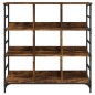 vidaXL Sideboard Räuchereiche 102x32x103,5 cm Holzwerkstoff vidaXL Sideboard Räuchereiche 102x32x103,5 cm Holzwerkstoff