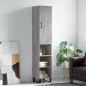 Highboard Grau Sonoma 34,5x34x180 cm Holzwerkstoff Highboard Grau Sonoma 34,5x34x180 cm Holzwerkstoff