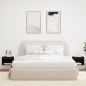 vidaXL Wand-Nachttische mit LED-Leuchten 2 Stk. Schwarz vidaXL Wand-Nachttische mit LED-Leuchten 2 Stk. Schwarz