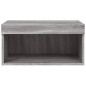 vidaXL TV-Schrank mit LED-Leuchten Grau Sonoma 60x30x30 cm vidaXL TV-Schrank mit LED-Leuchten Grau Sonoma 60x30x30 cm