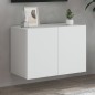 vidaXL TV-Wandschrank Weiß 60x30x41 cm vidaXL TV-Wandschrank Weiß 60x30x41 cm