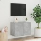 vidaXL TV-Wandschrank Betongrau 60x30x41 cm vidaXL TV-Wandschrank Betongrau 60x30x41 cm