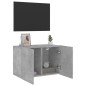 vidaXL TV-Wandschrank Betongrau 60x30x41 cm vidaXL TV-Wandschrank Betongrau 60x30x41 cm