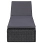 11-tlg. Garten-Essgruppe Poly Rattan Schwarz 11-tlg. Garten-Essgruppe Poly Rattan Schwarz
