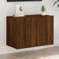 vidaXL TV-Wandschrank Braun Eichen-Optik 60x30x41 cm vidaXL TV-Wandschrank Braun Eichen-Optik 60x30x41 cm