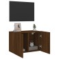 vidaXL TV-Wandschrank Braun Eichen-Optik 60x30x41 cm vidaXL TV-Wandschrank Braun Eichen-Optik 60x30x41 cm