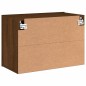vidaXL TV-Wandschrank Braun Eichen-Optik 60x30x41 cm vidaXL TV-Wandschrank Braun Eichen-Optik 60x30x41 cm