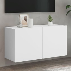 vidaXL TV-Wandschrank Weiß 80x30x41 cm