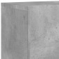 vidaXL TV-Wandschränke 2 Stk. Betongrau 80x30x41 cm vidaXL TV-Wandschränke 2 Stk. Betongrau 80x30x41 cm