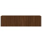 vidaXL TV-Wandschränke 2 Stk. Braun Eichen-Optik 80x30x41 cm vidaXL TV-Wandschränke 2 Stk. Braun Eichen-Optik 80x30x41 cm