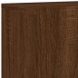 vidaXL TV-Wandschränke 2 Stk. Braun Eichen-Optik 80x30x41 cm vidaXL TV-Wandschränke 2 Stk. Braun Eichen-Optik 80x30x41 cm