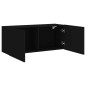 vidaXL TV-Wandschrank Schwarz 100x30x41 cm vidaXL TV-Wandschrank Schwarz 100x30x41 cm